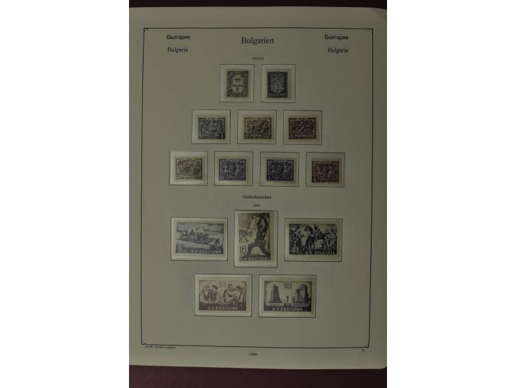 1879/2002, postfrische, ungebrauchte und gestempelte Sammlung mit u.a. Mi.-Nr. 1-5, 242-48, 252-58, 274-79, 280-85, ab 1945 i
