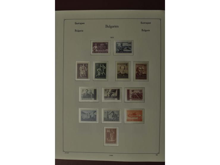 1879/2002, postfrische, ungebrauchte und gestempelte Sammlung mit u.a. Mi.-Nr. 1-5, 242-48, 252-58, 274-79, 280-85, ab 1945 i