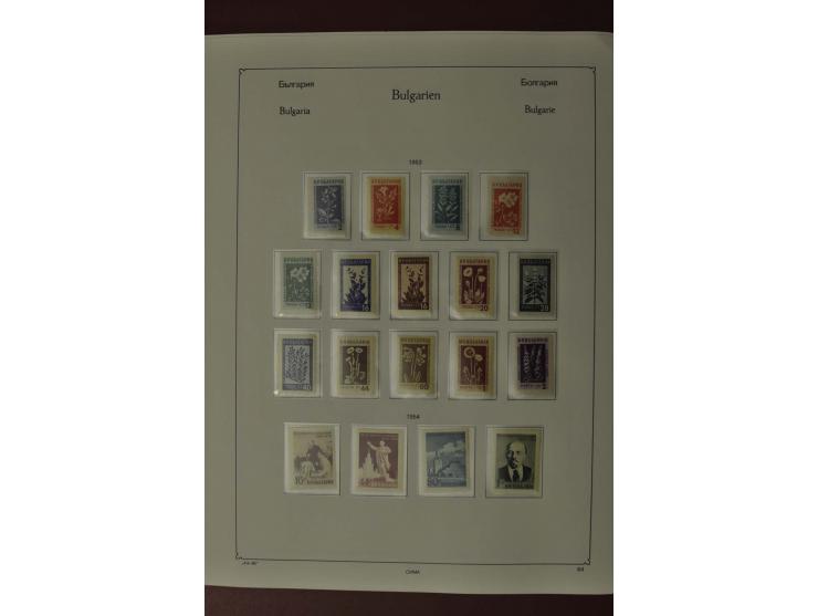 1879/2002, postfrische, ungebrauchte und gestempelte Sammlung mit u.a. Mi.-Nr. 1-5, 242-48, 252-58, 274-79, 280-85, ab 1945 i
