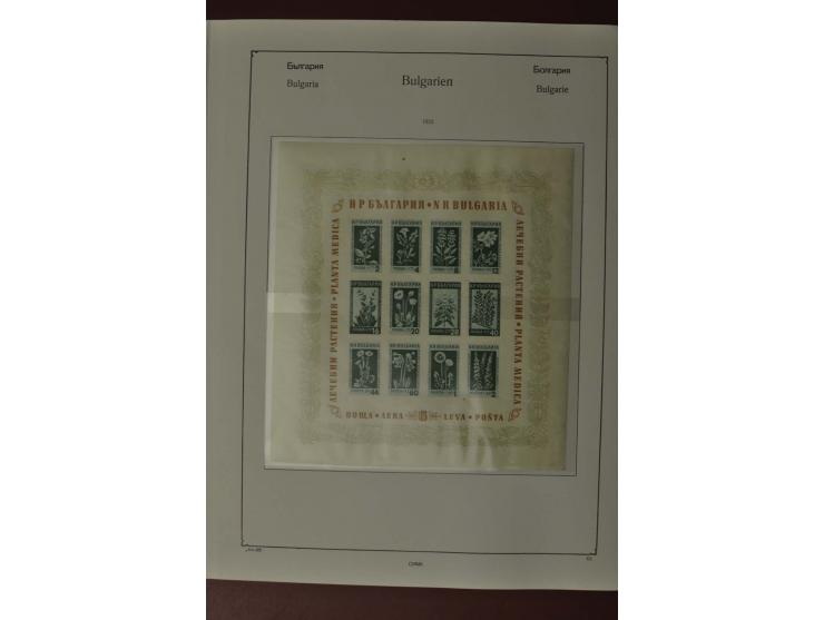 1879/2002, postfrische, ungebrauchte und gestempelte Sammlung mit u.a. Mi.-Nr. 1-5, 242-48, 252-58, 274-79, 280-85, ab 1945 i