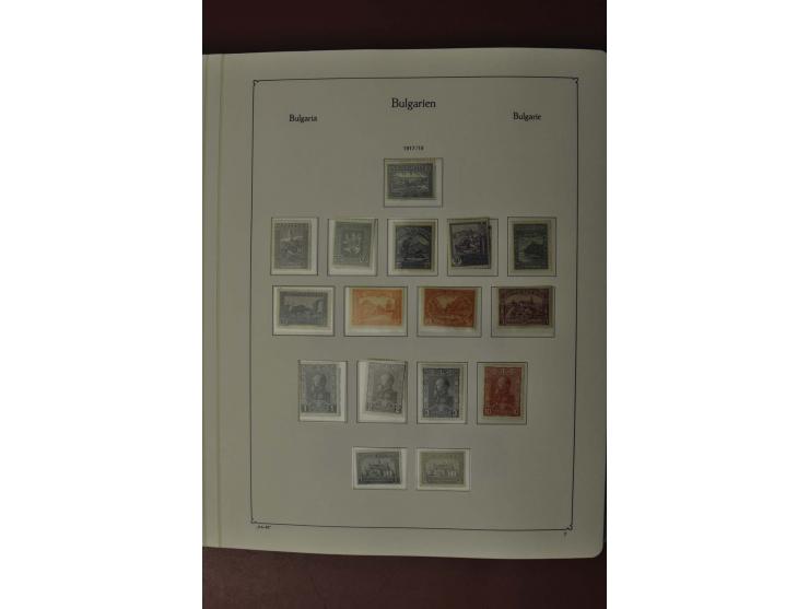 1879/2002, postfrische, ungebrauchte und gestempelte Sammlung mit u.a. Mi.-Nr. 1-5, 242-48, 252-58, 274-79, 280-85, ab 1945 i