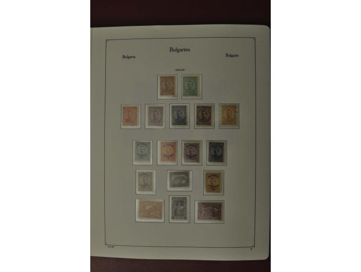 1879/2002, postfrische, ungebrauchte und gestempelte Sammlung mit u.a. Mi.-Nr. 1-5, 242-48, 252-58, 274-79, 280-85, ab 1945 i