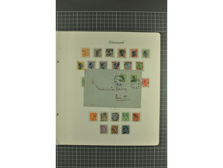 1851/1970, postfrische, ungebrauchte und gestempelte Sammlung mit u.a. Mi.-Nr. 2 auf Brief (rechts angeschnitten), Dienst, Po