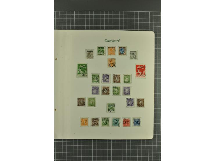 1851/1970, postfrische, ungebrauchte und gestempelte Sammlung mit u.a. Mi.-Nr. 2 auf Brief (rechts angeschnitten), Dienst, Po