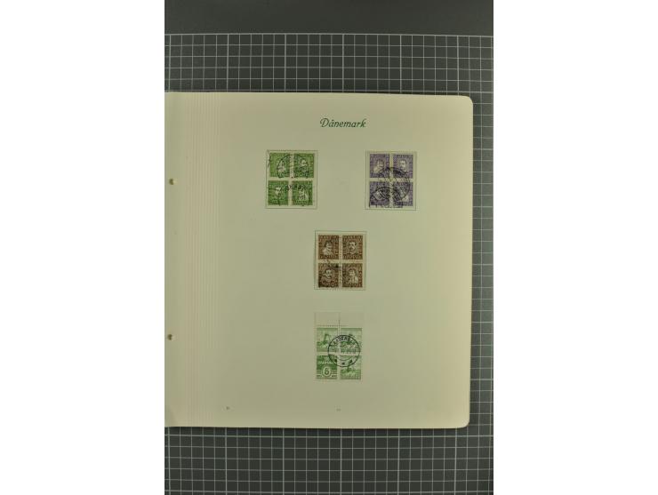 1851/1970, postfrische, ungebrauchte und gestempelte Sammlung mit u.a. Mi.-Nr. 2 auf Brief (rechts angeschnitten), Dienst, Po