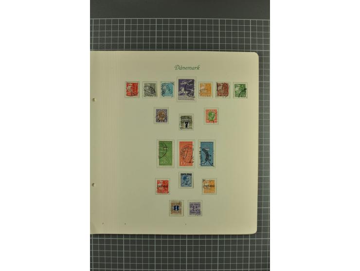 1851/1970, postfrische, ungebrauchte und gestempelte Sammlung mit u.a. Mi.-Nr. 2 auf Brief (rechts angeschnitten), Dienst, Po