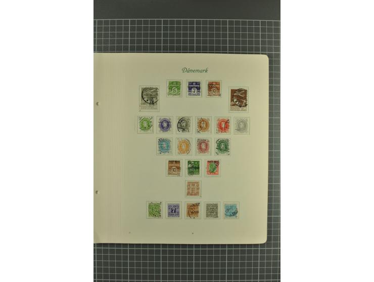 1851/1970, postfrische, ungebrauchte und gestempelte Sammlung mit u.a. Mi.-Nr. 2 auf Brief (rechts angeschnitten), Dienst, Po