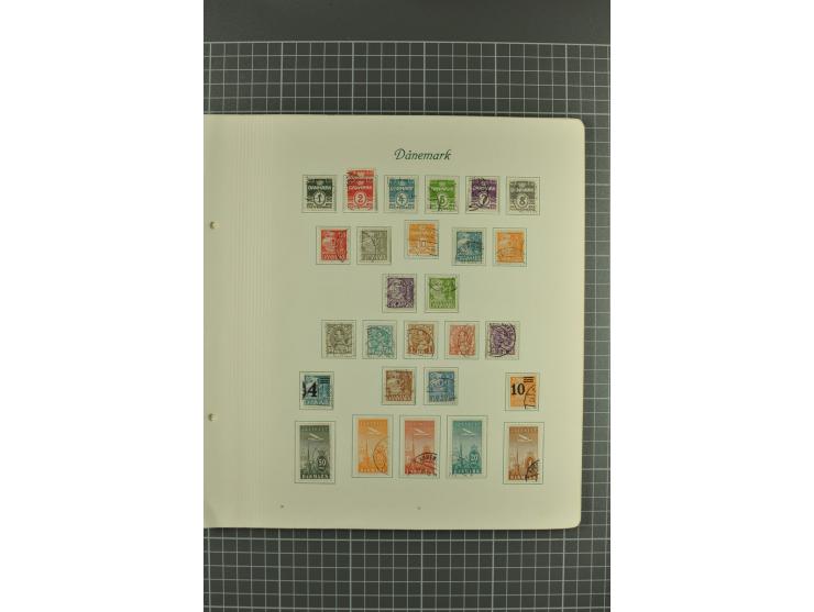 1851/1970, postfrische, ungebrauchte und gestempelte Sammlung mit u.a. Mi.-Nr. 2 auf Brief (rechts angeschnitten), Dienst, Po