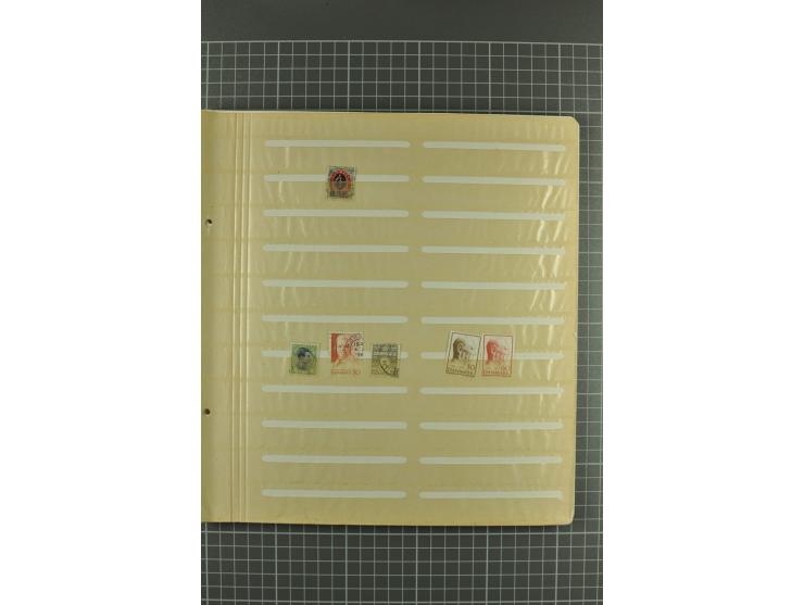 1851/1970, postfrische, ungebrauchte und gestempelte Sammlung mit u.a. Mi.-Nr. 2 auf Brief (rechts angeschnitten), Dienst, Po