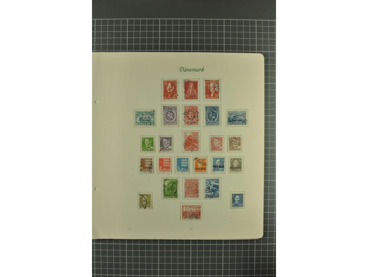 1851/1970, postfrische, ungebrauchte und gestempelte Sammlung mit u.a. Mi.-Nr. 2 auf Brief (rechts angeschnitten), Dienst, Po