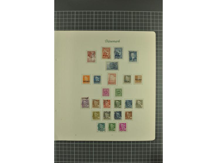 1851/1970, postfrische, ungebrauchte und gestempelte Sammlung mit u.a. Mi.-Nr. 2 auf Brief (rechts angeschnitten), Dienst, Po