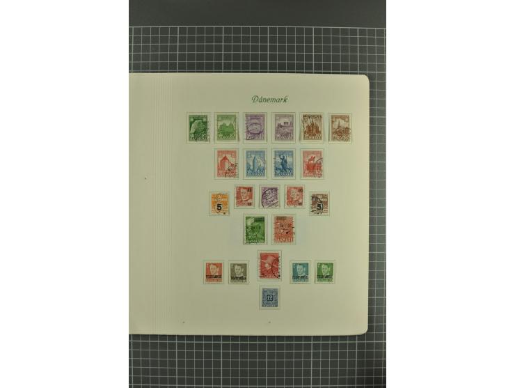 1851/1970, postfrische, ungebrauchte und gestempelte Sammlung mit u.a. Mi.-Nr. 2 auf Brief (rechts angeschnitten), Dienst, Po