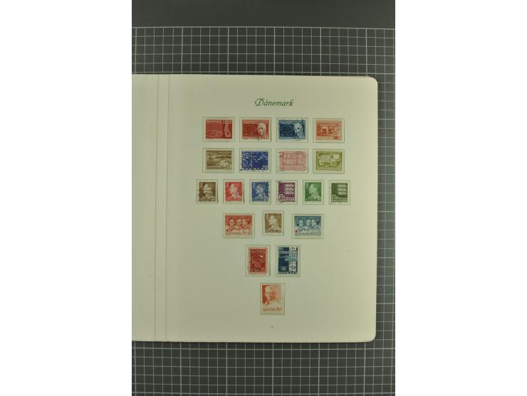 1851/1970, postfrische, ungebrauchte und gestempelte Sammlung mit u.a. Mi.-Nr. 2 auf Brief (rechts angeschnitten), Dienst, Po