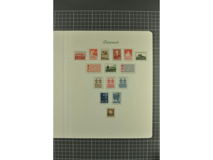 1851/1970, postfrische, ungebrauchte und gestempelte Sammlung mit u.a. Mi.-Nr. 2 auf Brief (rechts angeschnitten), Dienst, Po