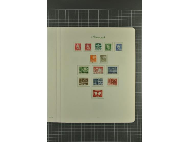 1851/1970, postfrische, ungebrauchte und gestempelte Sammlung mit u.a. Mi.-Nr. 2 auf Brief (rechts angeschnitten), Dienst, Po