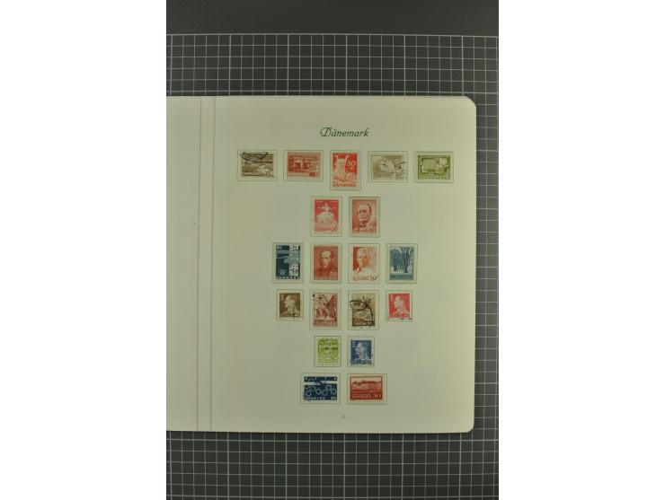 1851/1970, postfrische, ungebrauchte und gestempelte Sammlung mit u.a. Mi.-Nr. 2 auf Brief (rechts angeschnitten), Dienst, Po