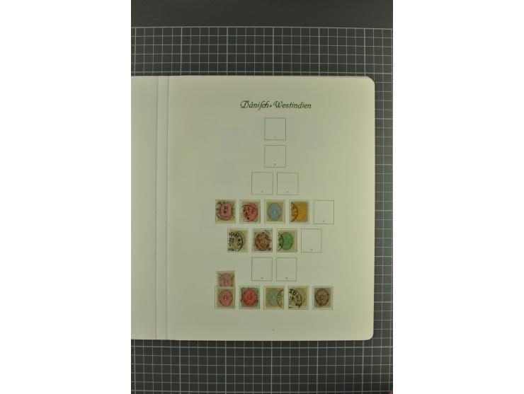 1851/1970, postfrische, ungebrauchte und gestempelte Sammlung mit u.a. Mi.-Nr. 2 auf Brief (rechts angeschnitten), Dienst, Po