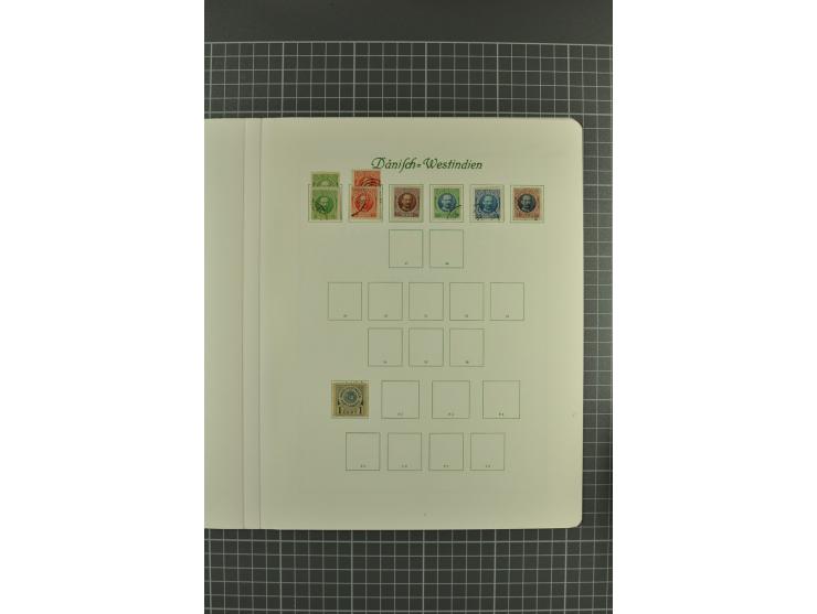 1851/1970, postfrische, ungebrauchte und gestempelte Sammlung mit u.a. Mi.-Nr. 2 auf Brief (rechts angeschnitten), Dienst, Po
