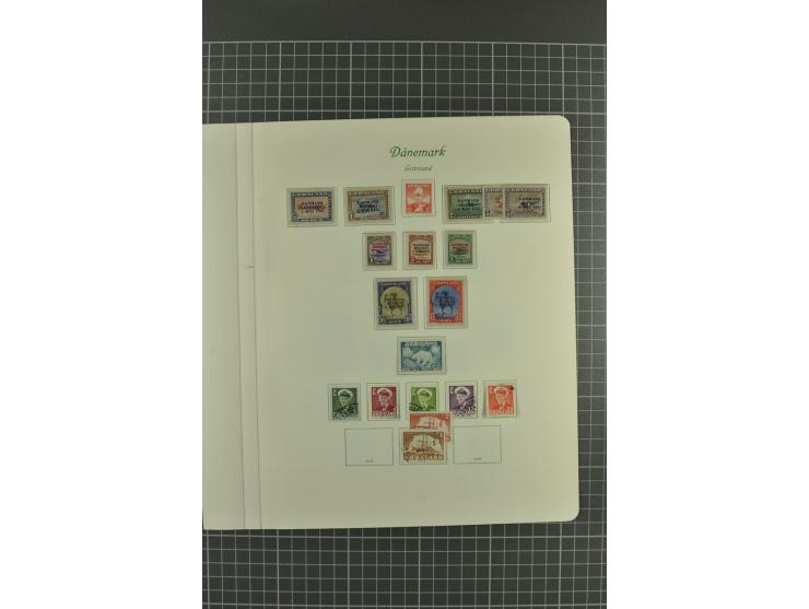1851/1970, postfrische, ungebrauchte und gestempelte Sammlung mit u.a. Mi.-Nr. 2 auf Brief (rechts angeschnitten), Dienst, Po