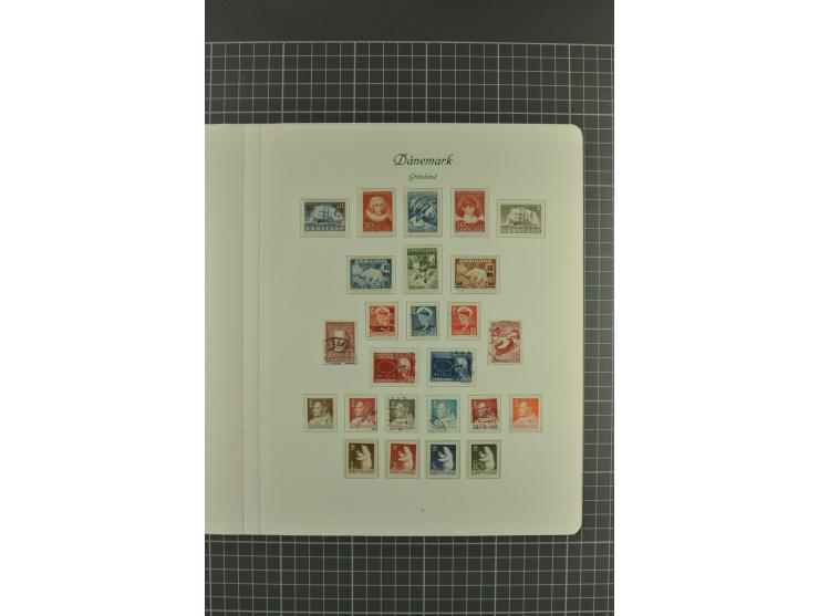 1851/1970, postfrische, ungebrauchte und gestempelte Sammlung mit u.a. Mi.-Nr. 2 auf Brief (rechts angeschnitten), Dienst, Po