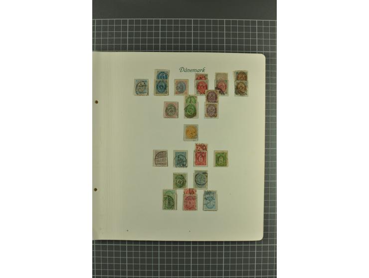 1851/1970, postfrische, ungebrauchte und gestempelte Sammlung mit u.a. Mi.-Nr. 2 auf Brief (rechts angeschnitten), Dienst, Po