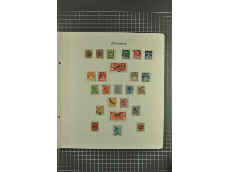 1851/1970, postfrische, ungebrauchte und gestempelte Sammlung mit u.a. Mi.-Nr. 2 auf Brief (rechts angeschnitten), Dienst, Po
