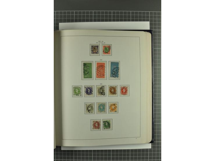 1851/1980, gestempelte Sammlung mit u.a. Mi.-Nr. 2 (2, repariert bzw. Mängel), 10, 66, 81, 180-81, Dienst, Porto, Postfähre G