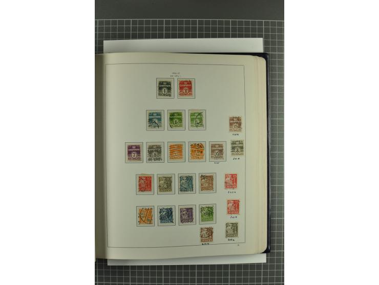 1851/1980, gestempelte Sammlung mit u.a. Mi.-Nr. 2 (2, repariert bzw. Mängel), 10, 66, 81, 180-81, Dienst, Porto, Postfähre G