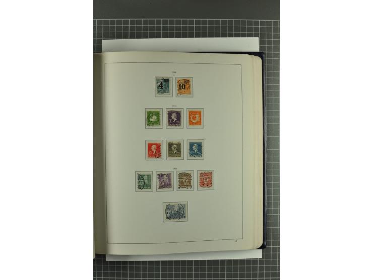 1851/1980, gestempelte Sammlung mit u.a. Mi.-Nr. 2 (2, repariert bzw. Mängel), 10, 66, 81, 180-81, Dienst, Porto, Postfähre G
