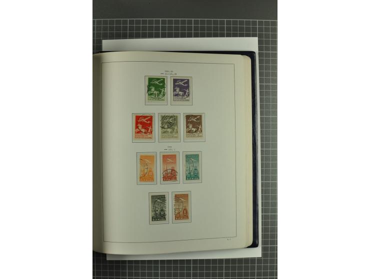 1851/1980, gestempelte Sammlung mit u.a. Mi.-Nr. 2 (2, repariert bzw. Mängel), 10, 66, 81, 180-81, Dienst, Porto, Postfähre G
