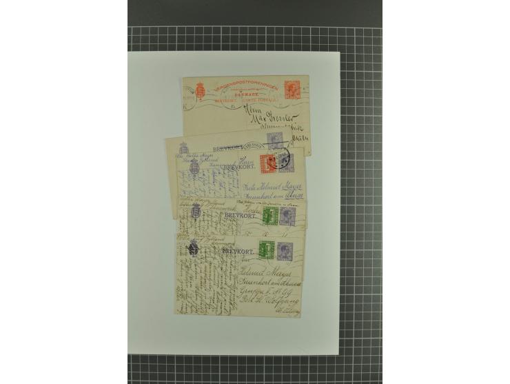 1851/1980, gestempelte Sammlung mit u.a. Mi.-Nr. 2 (2, repariert bzw. Mängel), 10, 66, 81, 180-81, Dienst, Porto, Postfähre G