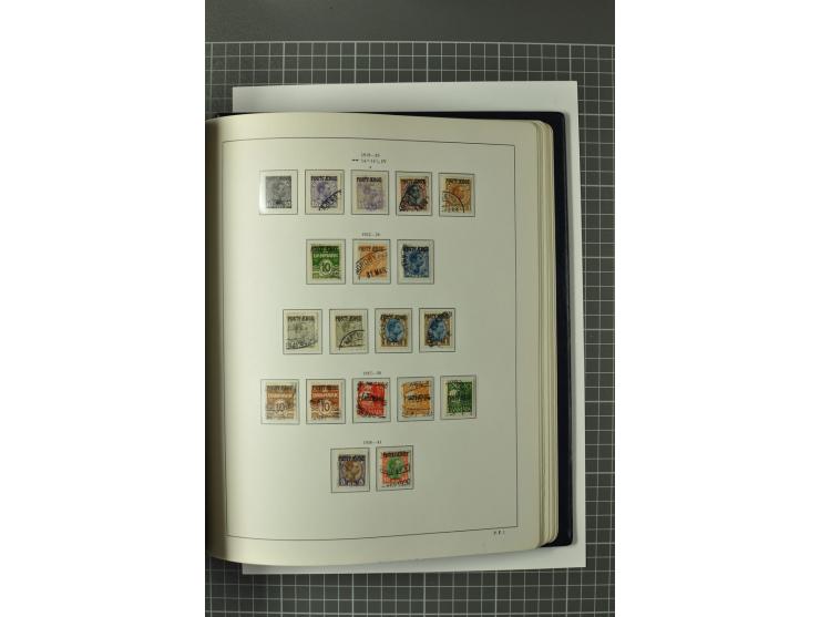 1851/1980, gestempelte Sammlung mit u.a. Mi.-Nr. 2 (2, repariert bzw. Mängel), 10, 66, 81, 180-81, Dienst, Porto, Postfähre G