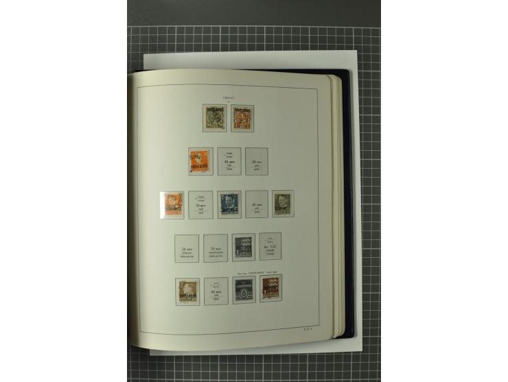 1851/1980, gestempelte Sammlung mit u.a. Mi.-Nr. 2 (2, repariert bzw. Mängel), 10, 66, 81, 180-81, Dienst, Porto, Postfähre G