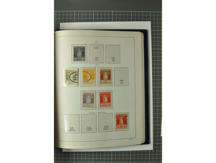 1851/1980, gestempelte Sammlung mit u.a. Mi.-Nr. 2 (2, repariert bzw. Mängel), 10, 66, 81, 180-81, Dienst, Porto, Postfähre G