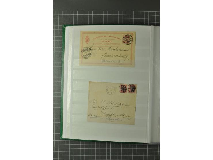 1851/1980, gestempelte Sammlung mit u.a. Mi.-Nr. 2 (2, repariert bzw. Mängel), 10, 66, 81, 180-81, Dienst, Porto, Postfähre G