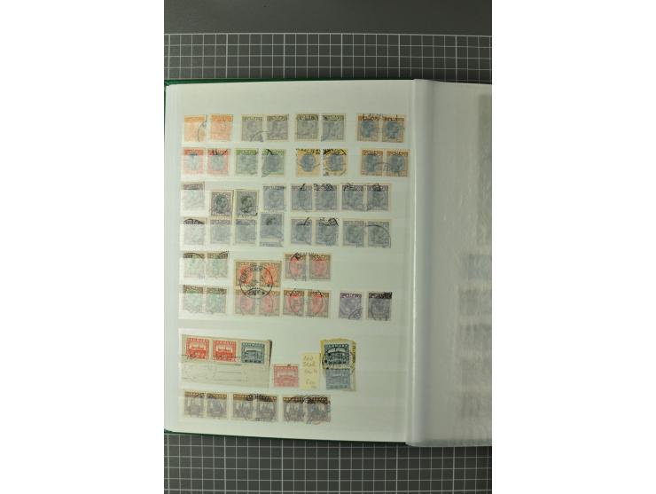 1851/1980, gestempelte Sammlung mit u.a. Mi.-Nr. 2 (2, repariert bzw. Mängel), 10, 66, 81, 180-81, Dienst, Porto, Postfähre G