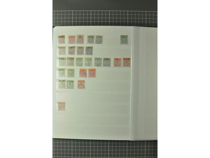 1851/1980, gestempelte Sammlung mit u.a. Mi.-Nr. 2 (2, repariert bzw. Mängel), 10, 66, 81, 180-81, Dienst, Porto, Postfähre G