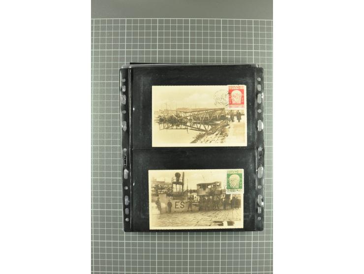 1919/24, Posten Briefe, Karten und Ganzsachen, teils philatelistisch aber auch Reco und Zensur, dazu etwas Vor- und Nachläufe