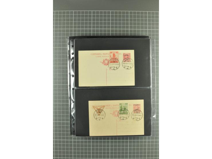 1919/24, Posten Briefe, Karten und Ganzsachen, teils philatelistisch aber auch Reco und Zensur, dazu etwas Vor- und Nachläufe