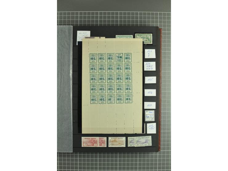 1849/2001, postfrische, ungebrauchte und gestempelte sehr umfangreiche Sammlung mit u.a. Mi.-Nr. 4K (rep.), 7 (2), 17, G8F, 9