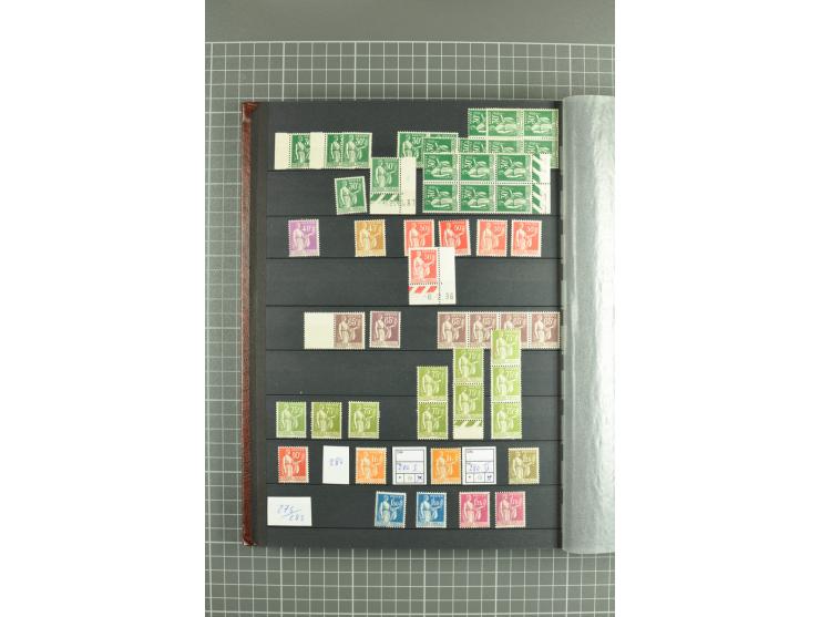 1849/2001, postfrische, ungebrauchte und gestempelte sehr umfangreiche Sammlung mit u.a. Mi.-Nr. 4K (rep.), 7 (2), 17, G8F, 9
