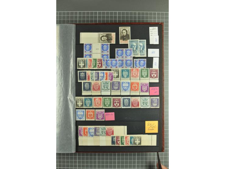 1849/2001, postfrische, ungebrauchte und gestempelte sehr umfangreiche Sammlung mit u.a. Mi.-Nr. 4K (rep.), 7 (2), 17, G8F, 9
