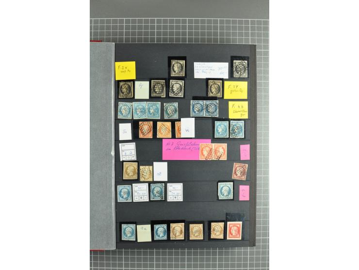 1849/2001, postfrische, ungebrauchte und gestempelte sehr umfangreiche Sammlung mit u.a. Mi.-Nr. 4K (rep.), 7 (2), 17, G8F, 9