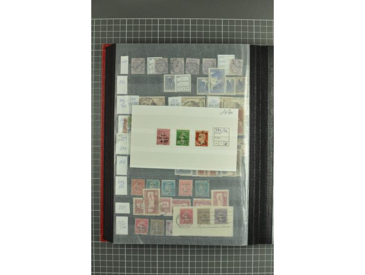 1849/2001, postfrische, ungebrauchte und gestempelte sehr umfangreiche Sammlung mit u.a. Mi.-Nr. 4K (rep.), 7 (2), 17, G8F, 9