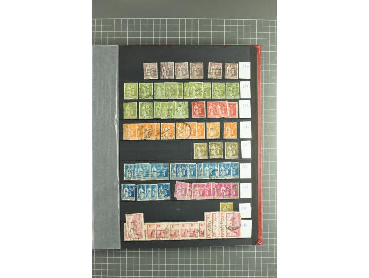 1849/2001, postfrische, ungebrauchte und gestempelte sehr umfangreiche Sammlung mit u.a. Mi.-Nr. 4K (rep.), 7 (2), 17, G8F, 9