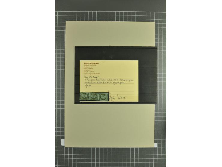 1849/2001, postfrische, ungebrauchte und gestempelte sehr umfangreiche Sammlung mit u.a. Mi.-Nr. 4K (rep.), 7 (2), 17, G8F, 9