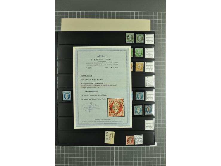 1849/2001, postfrische, ungebrauchte und gestempelte sehr umfangreiche Sammlung mit u.a. Mi.-Nr. 4K (rep.), 7 (2), 17, G8F, 9