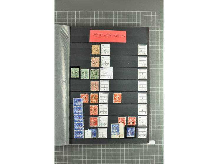 1849/2001, postfrische, ungebrauchte und gestempelte sehr umfangreiche Sammlung mit u.a. Mi.-Nr. 4K (rep.), 7 (2), 17, G8F, 9