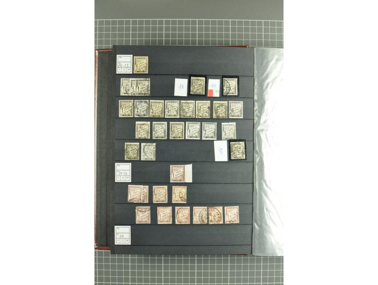 1849/2001, postfrische, ungebrauchte und gestempelte sehr umfangreiche Sammlung mit u.a. Mi.-Nr. 4K (rep.), 7 (2), 17, G8F, 9