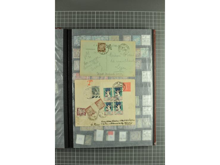1849/2001, postfrische, ungebrauchte und gestempelte sehr umfangreiche Sammlung mit u.a. Mi.-Nr. 4K (rep.), 7 (2), 17, G8F, 9